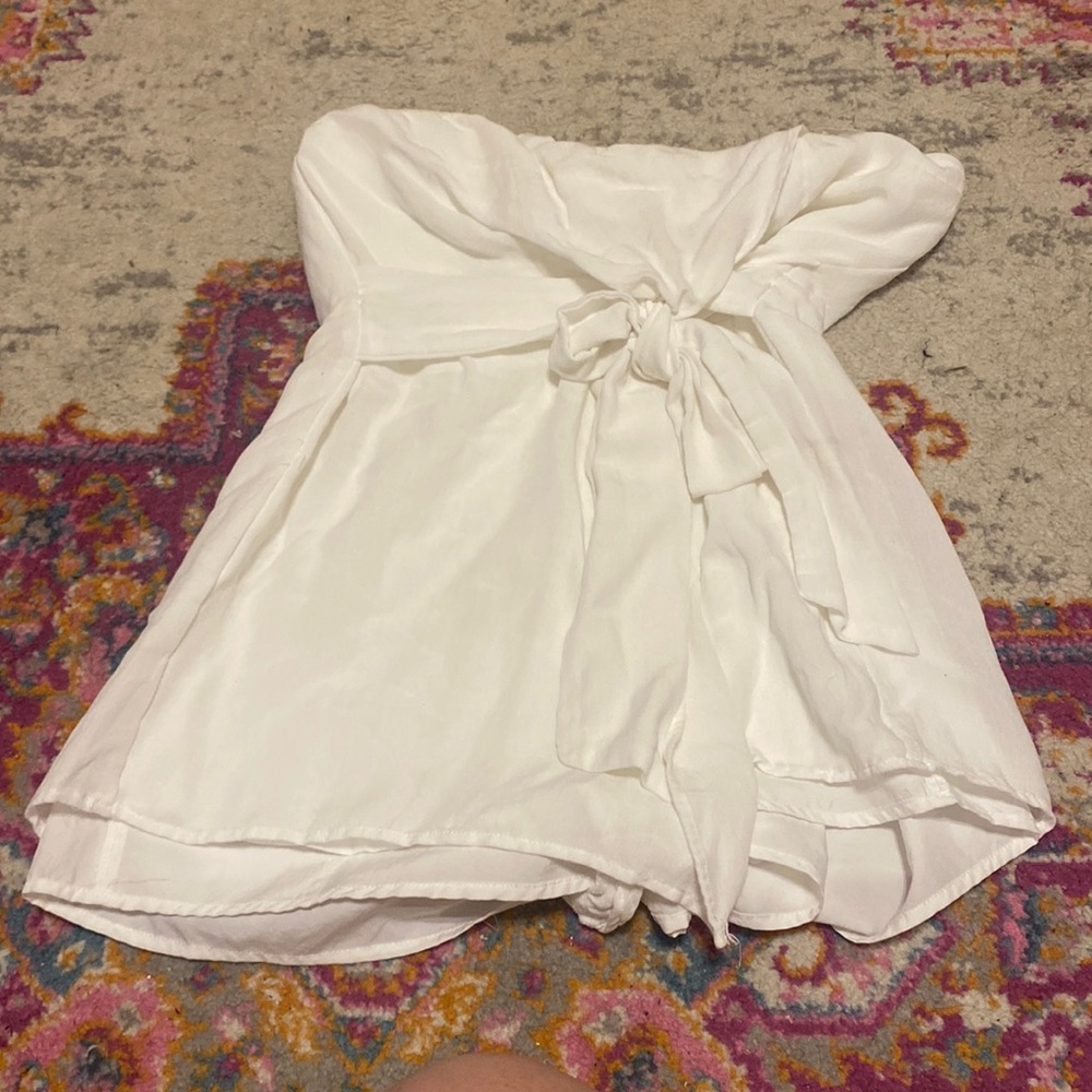 Strapless Romper - image 1